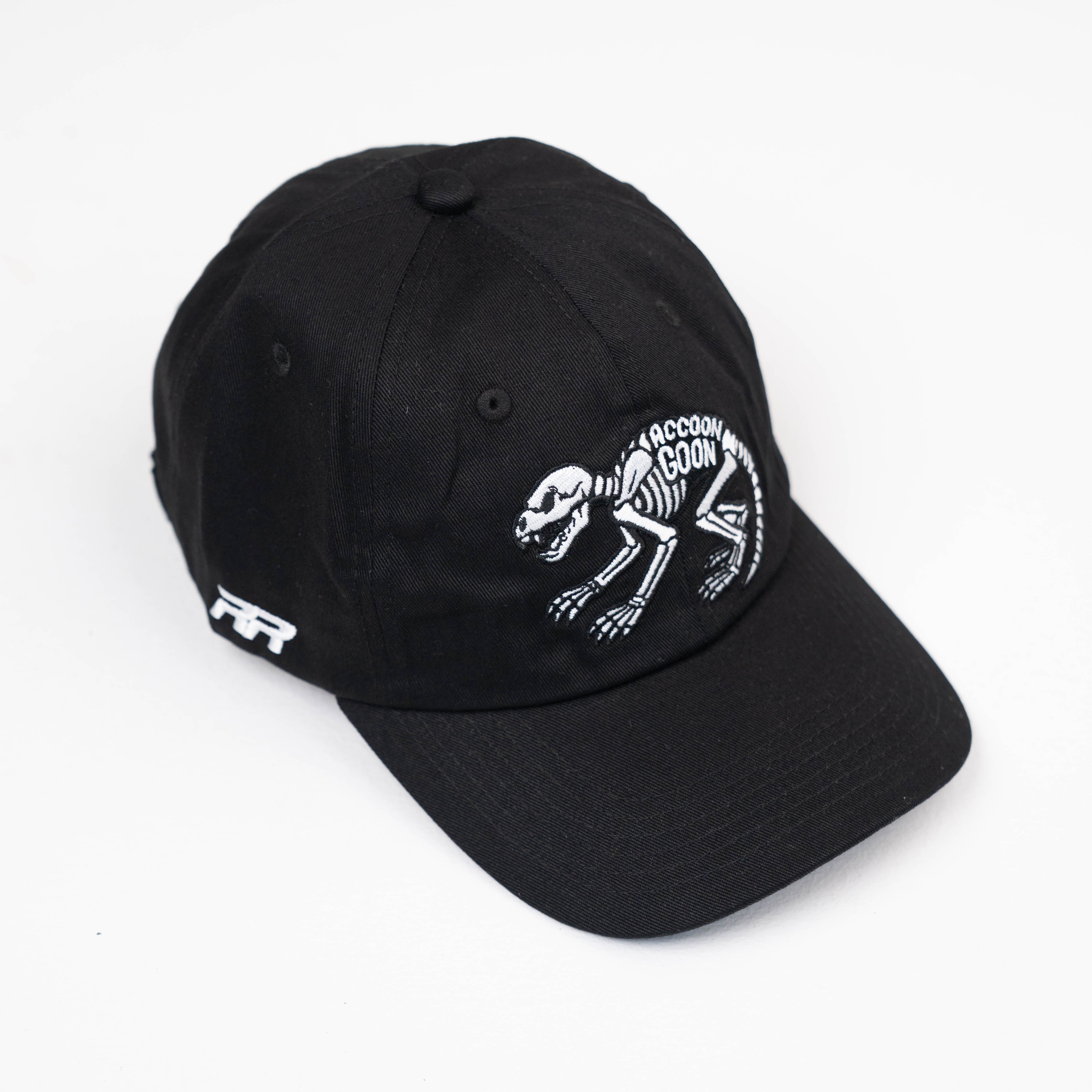 Racoon Goon Dad Hat - Black